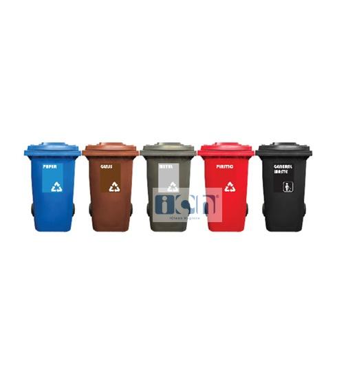 240L M5W garbage bin 5 in 1w
